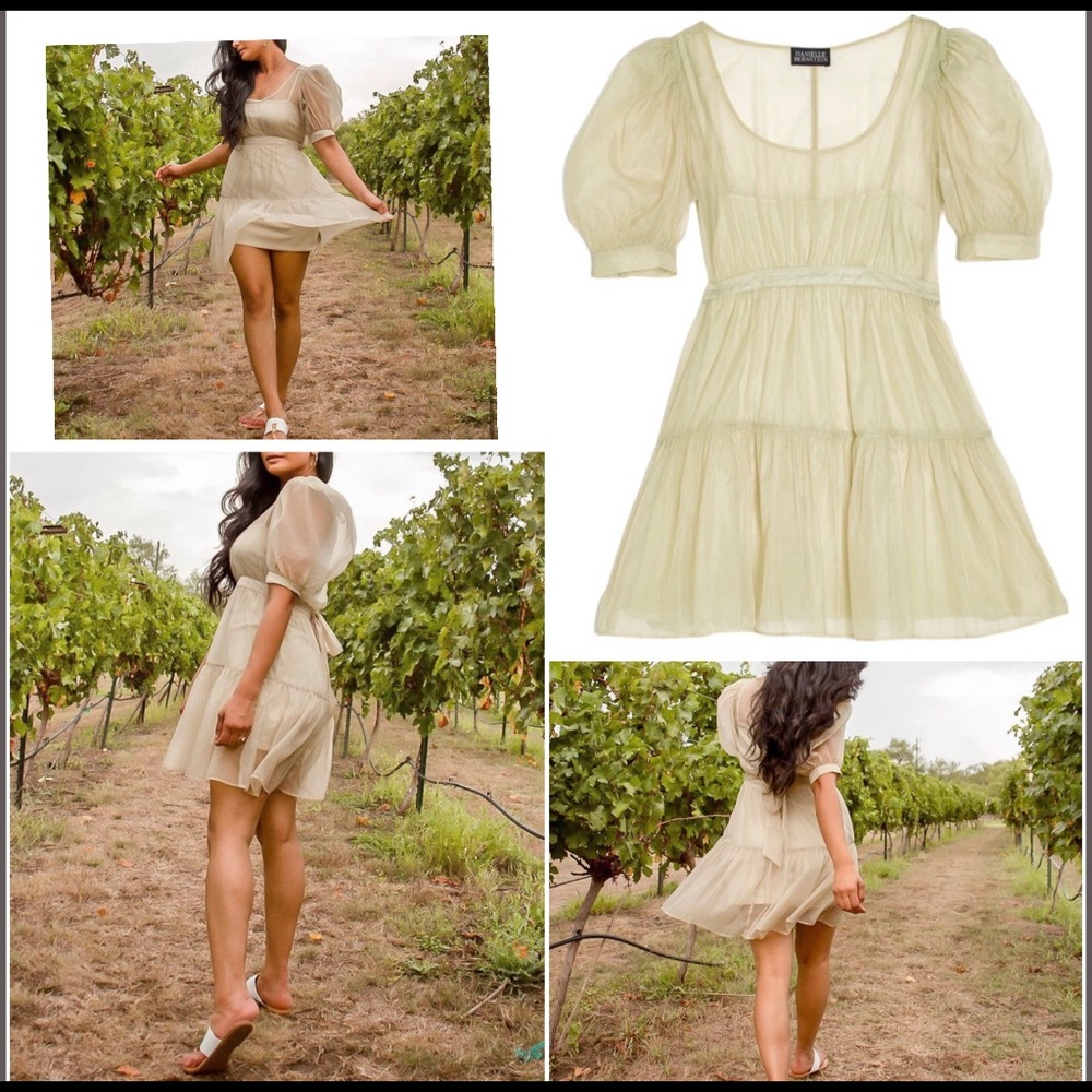 Danielle Bernstein " We Wore What" Organza Mini Dress NWT